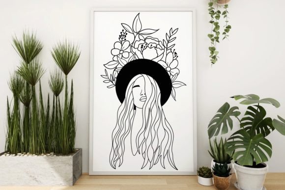 Flower Head SVG PNG for Graphics and Crafts Publishing