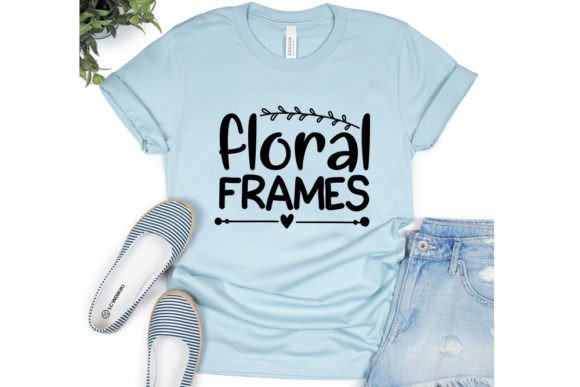 Garden, Svg Design , Floral Frames for Graphics and T-Shirt Designs