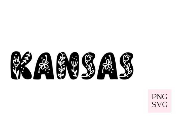 Kansas Floral PNG SVG Graphics and Illustrations Review
