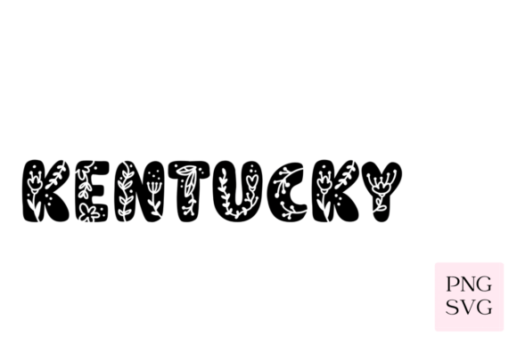 Kentucky Floral PNG SVG: Graphics and Illustrations for Brand Storytelling