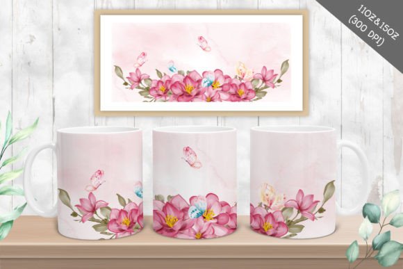 Watercolor Floral Mug Sublimation Review